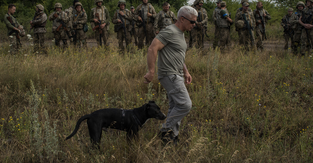 An American in Ukraine Finds the War He’s Been Searching For – The New York Times